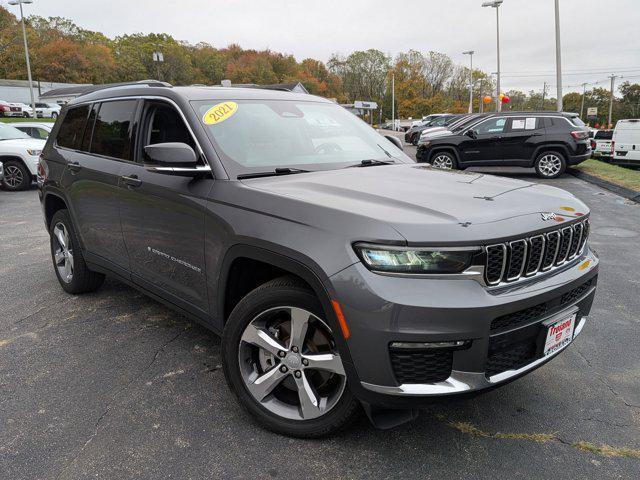 used 2021 Jeep Grand Cherokee L car, priced at $32,750