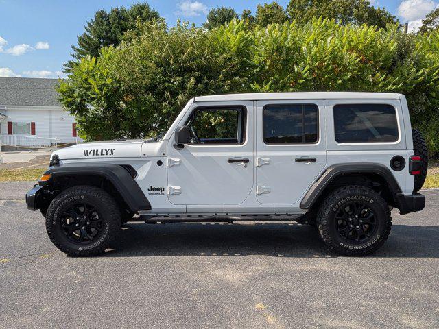 used 2022 Jeep Wrangler car, priced at $37,650