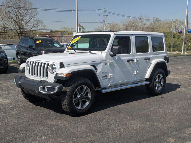 used 2021 Jeep Wrangler Unlimited car, priced at $36,900