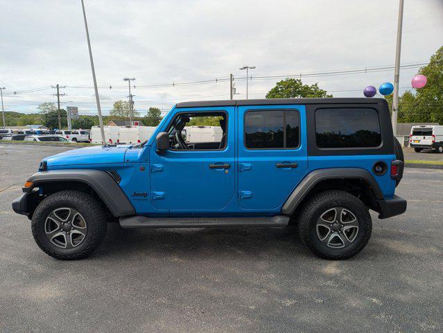 used 2022 Jeep Wrangler Unlimited car, priced at $34,900