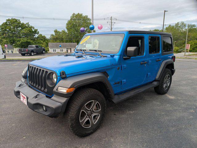 used 2022 Jeep Wrangler Unlimited car, priced at $34,900