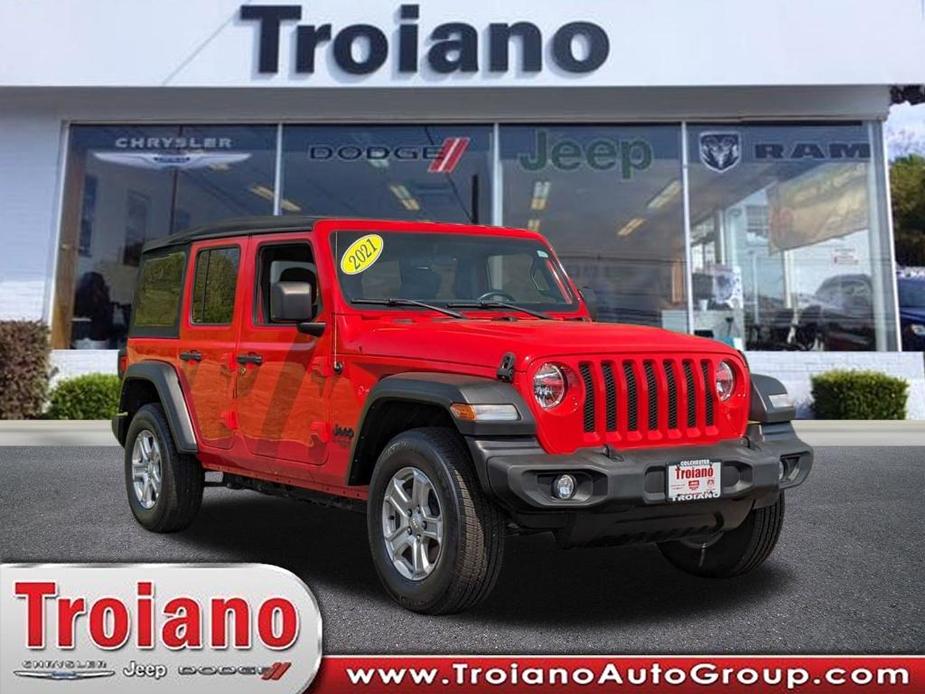 used 2021 Jeep Wrangler Unlimited car, priced at $37,950