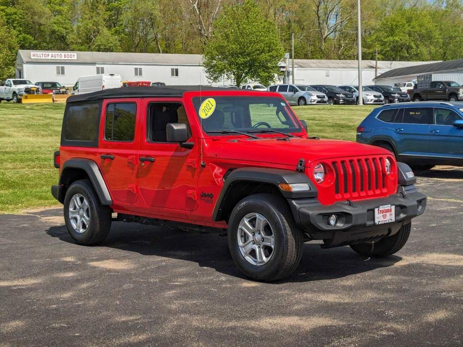 used 2021 Jeep Wrangler Unlimited car, priced at $37,950