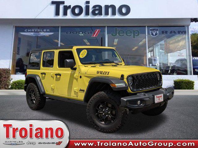 used 2024 Jeep Wrangler car, priced at $46,900