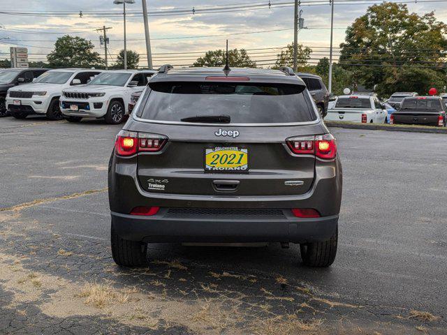 used 2021 Jeep Compass car, priced at $22,900