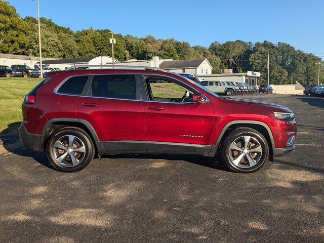 used 2021 Jeep Cherokee car, priced at $23,900