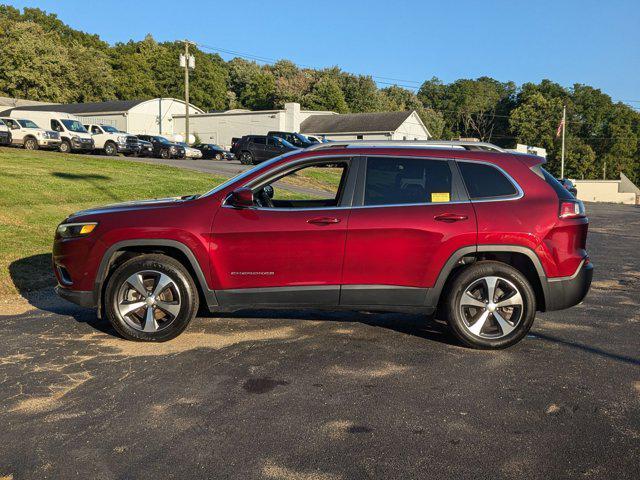 used 2021 Jeep Cherokee car, priced at $23,900