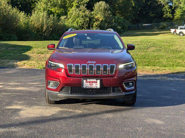 used 2021 Jeep Cherokee car, priced at $23,900