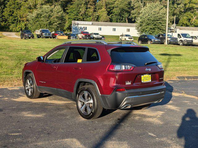 used 2021 Jeep Cherokee car, priced at $23,900