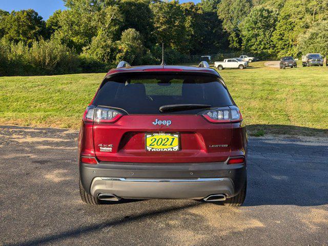 used 2021 Jeep Cherokee car, priced at $23,900