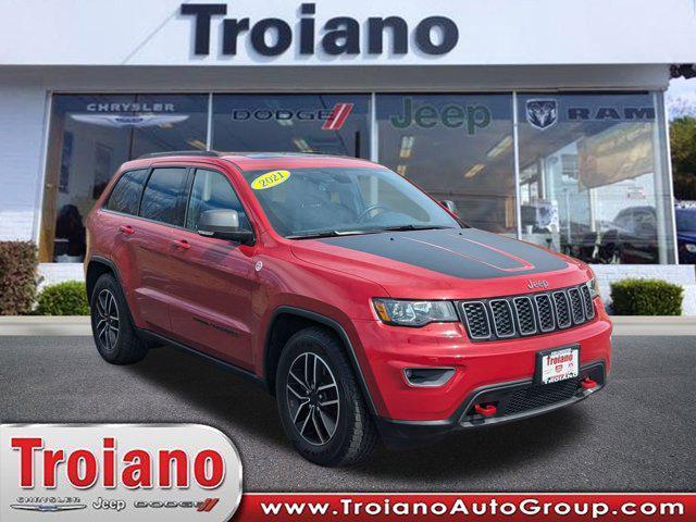 used 2021 Jeep Grand Cherokee car, priced at $30,900