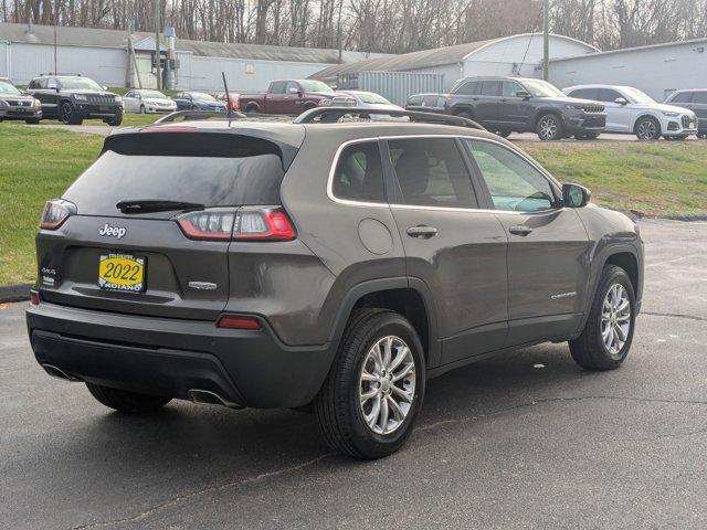 used 2022 Jeep Cherokee car, priced at $24,900