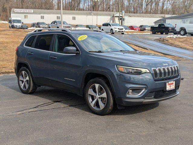 used 2021 Jeep Cherokee car, priced at $21,900