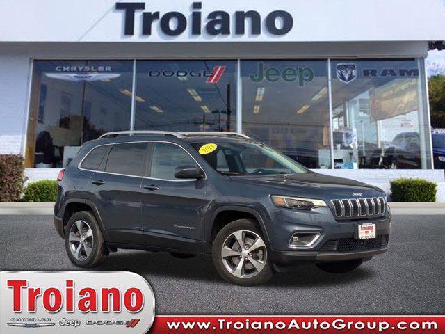 used 2021 Jeep Cherokee car, priced at $22,900