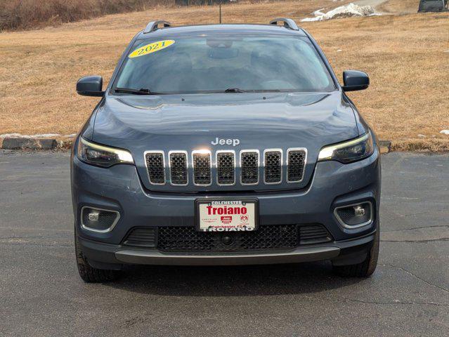 used 2021 Jeep Cherokee car, priced at $21,900