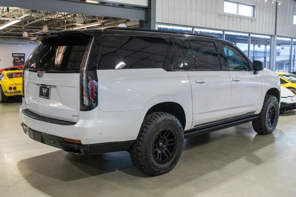 used 2022 Cadillac Escalade ESV car, priced at $104,888