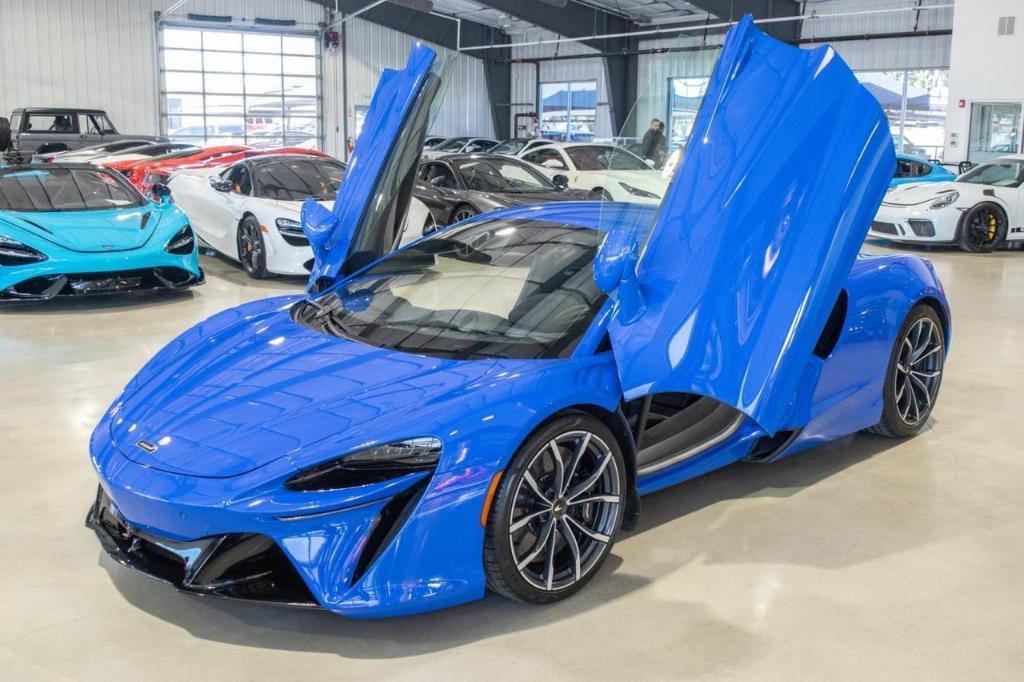 used 2023 McLaren Artura car, priced at $207,777