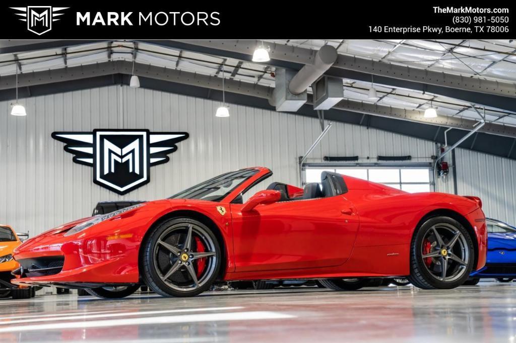 used 2014 Ferrari 458 Spider car, priced at $284,777