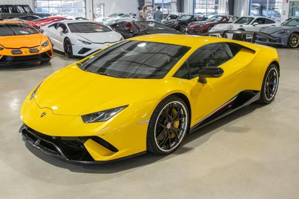 used 2018 Lamborghini Huracan car, priced at $309,888