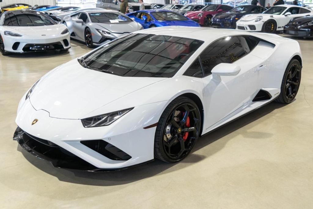 used 2021 Lamborghini Huracan EVO car, priced at $269,888