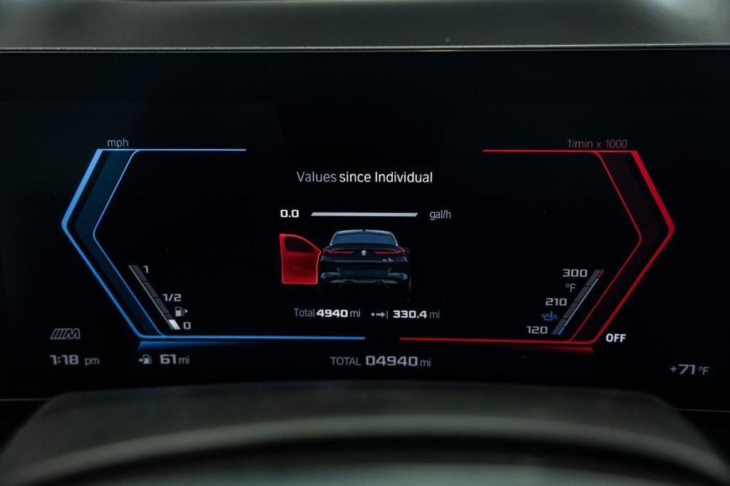 used 2025 BMW X6 M car, priced at $129,901