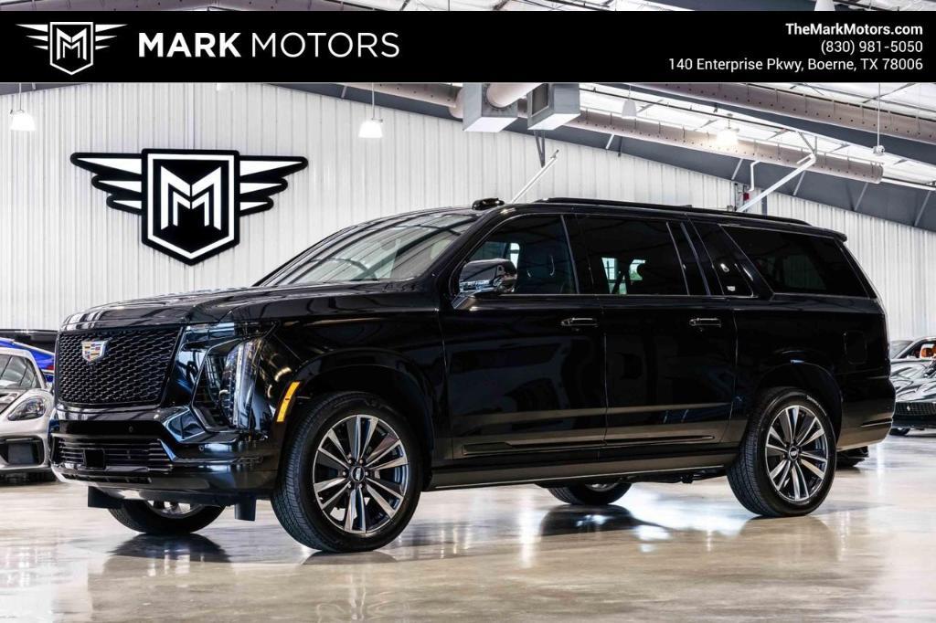used 2025 Cadillac Escalade ESV car, priced at $124,816
