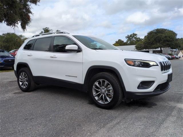 used 2021 Jeep Cherokee car, priced at $20,931