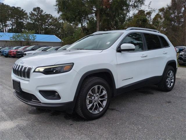 used 2021 Jeep Cherokee car, priced at $20,931