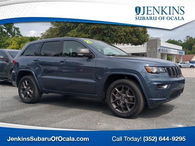 used 2021 Jeep Grand Cherokee car, priced at $34,817