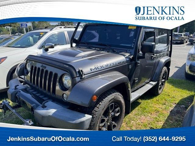 used 2017 Jeep Wrangler car, priced at $22,205