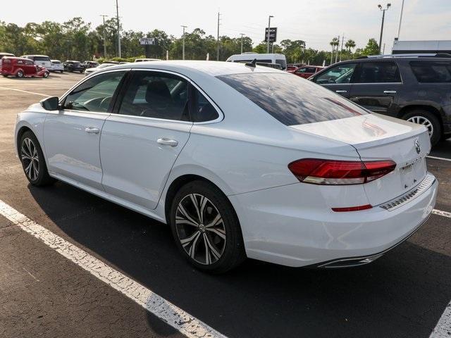 used 2022 Volkswagen Passat car, priced at $18,800