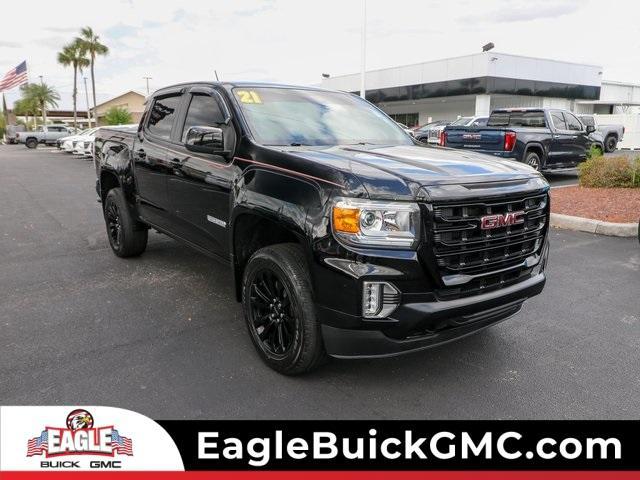 used 2021 GMC Canyon car, priced at $24,420
