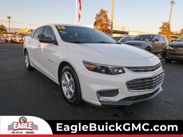 used 2018 Chevrolet Malibu car, priced at $13,900