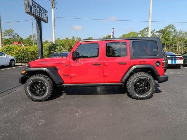 used 2021 Jeep Wrangler Unlimited car, priced at $34,920
