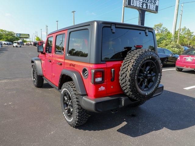 used 2021 Jeep Wrangler Unlimited car, priced at $34,920