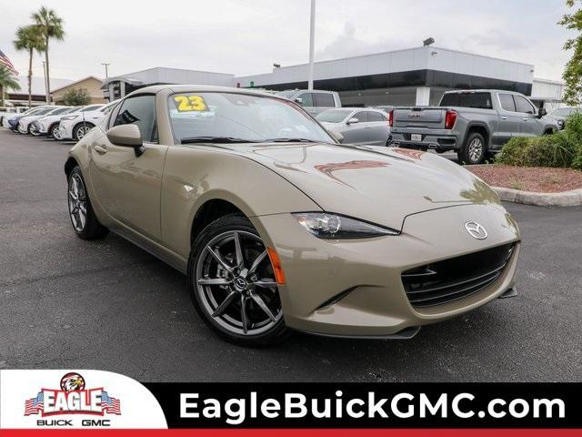 used 2023 Mazda MX-5 Miata RF car, priced at $31,920