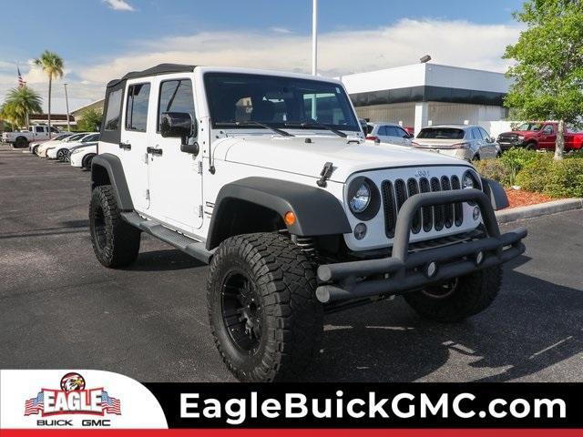 used 2018 Jeep Wrangler JK Unlimited car, priced at $25,520