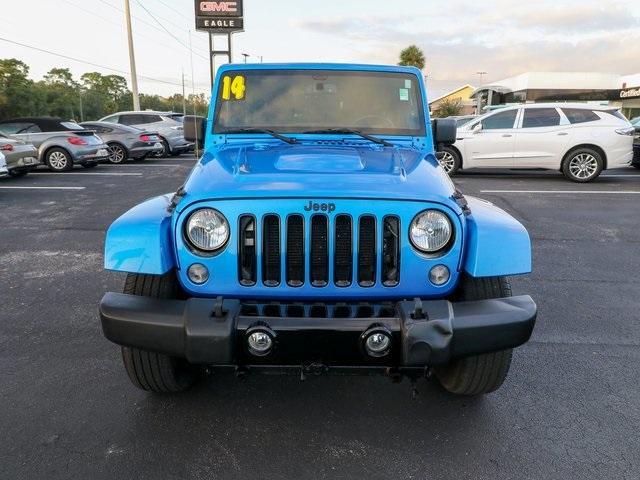 used 2014 Jeep Wrangler Unlimited car, priced at $19,900