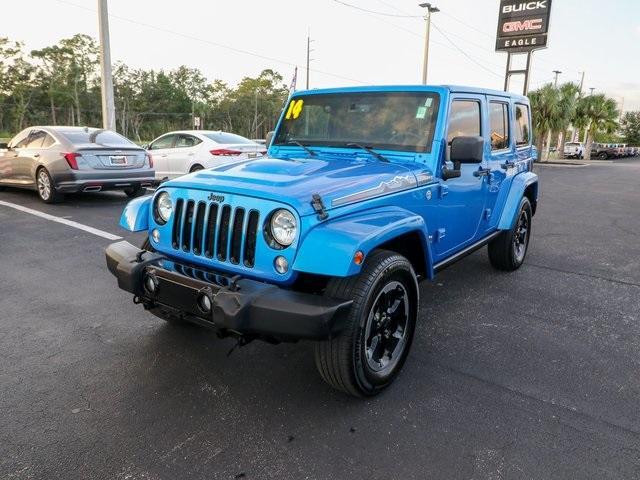 used 2014 Jeep Wrangler Unlimited car, priced at $19,900