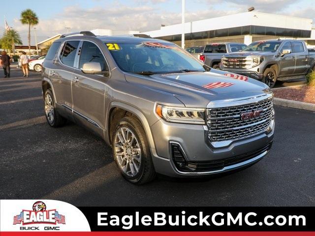 used 2021 GMC Acadia car, priced at $30,620