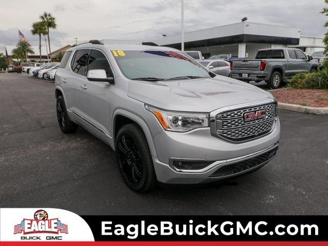 used 2018 GMC Acadia car, priced at $21,920