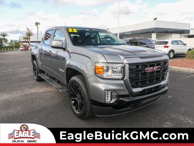 used 2022 GMC Canyon car, priced at $28,820
