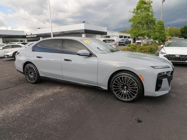 used 2025 BMW 740 car, priced at $92,944