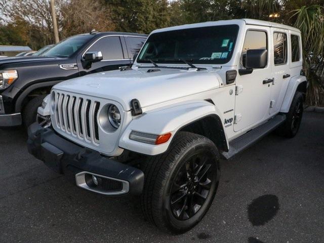 used 2021 Jeep Wrangler Unlimited 4xe car, priced at $24,420