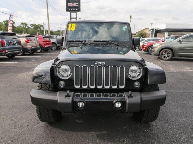 used 2018 Jeep Wrangler JK Unlimited car, priced at $19,800
