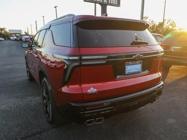 used 2024 Chevrolet Traverse car, priced at $49,440