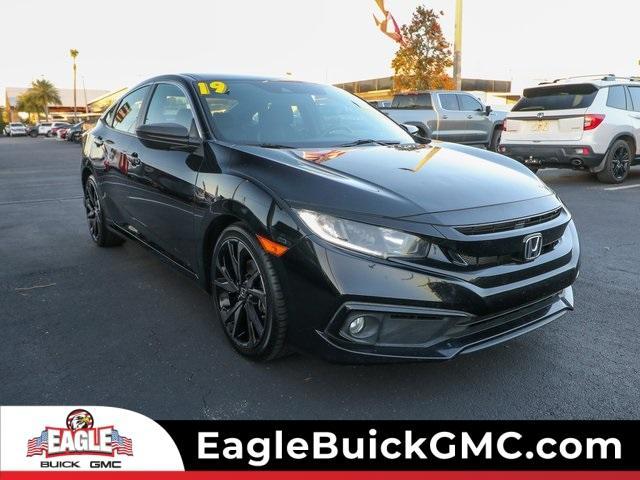 used 2019 Honda Civic car, priced at $18,400