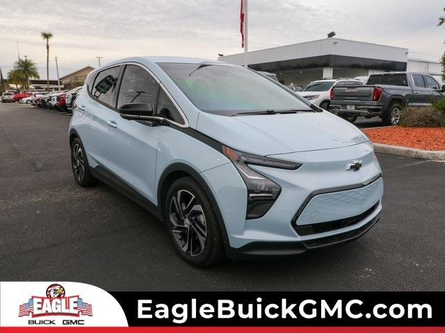 used 2023 Chevrolet Bolt EV car, priced at $21,820