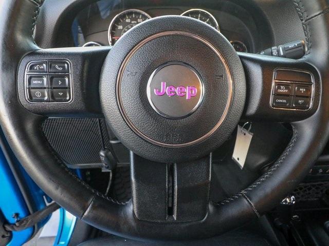 used 2015 Jeep Wrangler Unlimited car, priced at $25,920