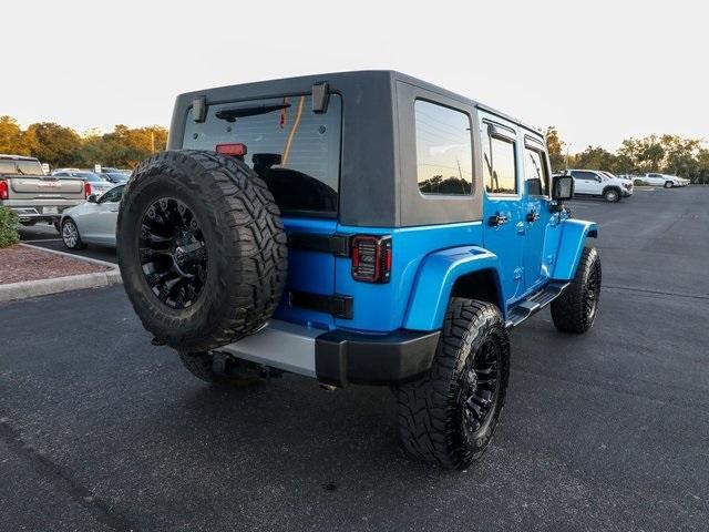 used 2015 Jeep Wrangler Unlimited car, priced at $25,920